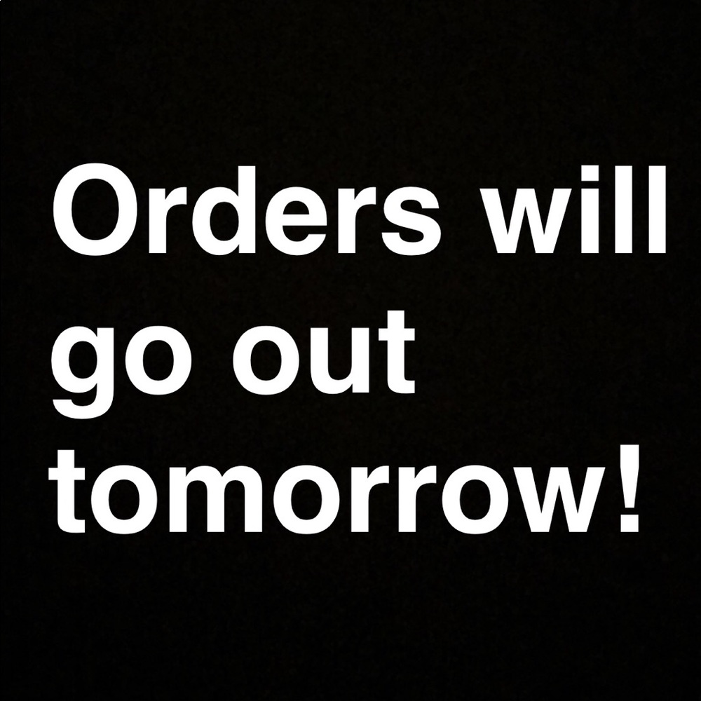 Shipping tomorrow !!